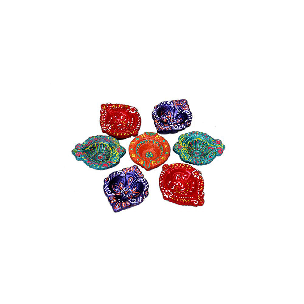 6 Piece Diya Set