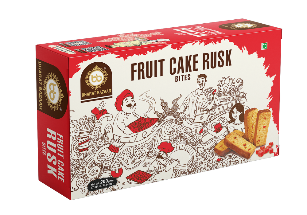 Fruit cake rusk 200g