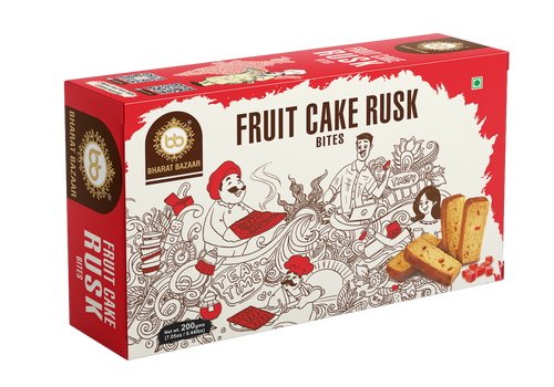 Fruit cake rusk 200g