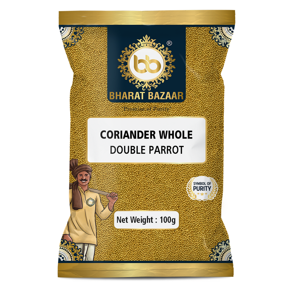 Coriander Whole Double Parrot 100g