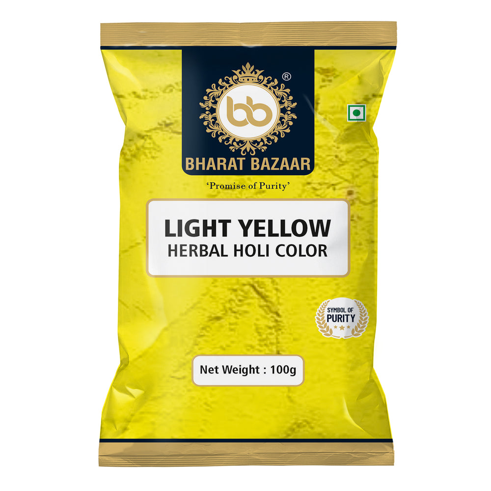 Light Yellow Herbal Holi Color