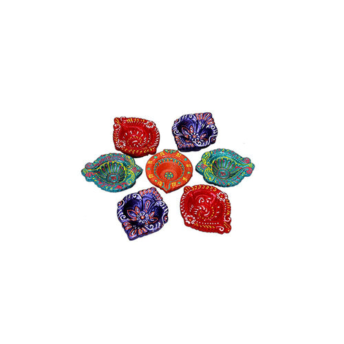 6 Piece Diya Set