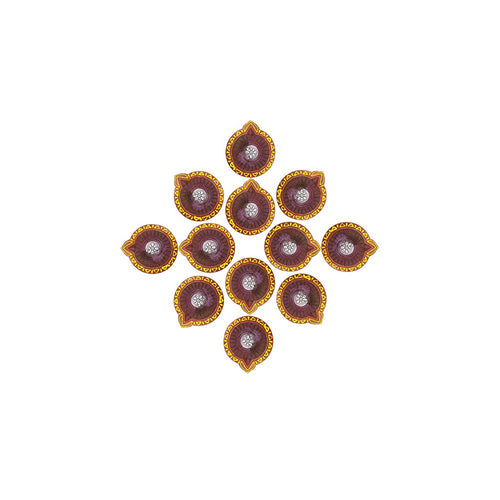 9 Piece Diya Set