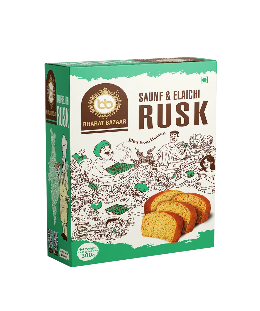 Saunf and Elaichi Rusk 300g