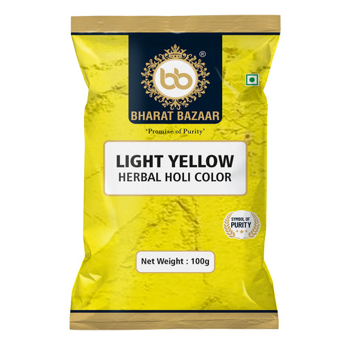Light Yellow Herbal Holi Color