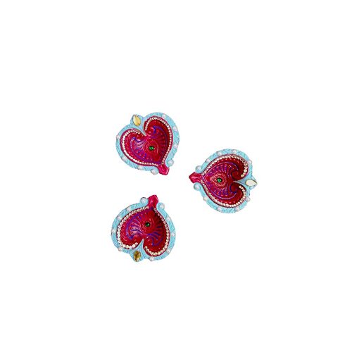 3 Piece Diya Set