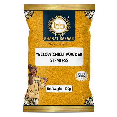 Yellow Chilli Powder Stemless 100g